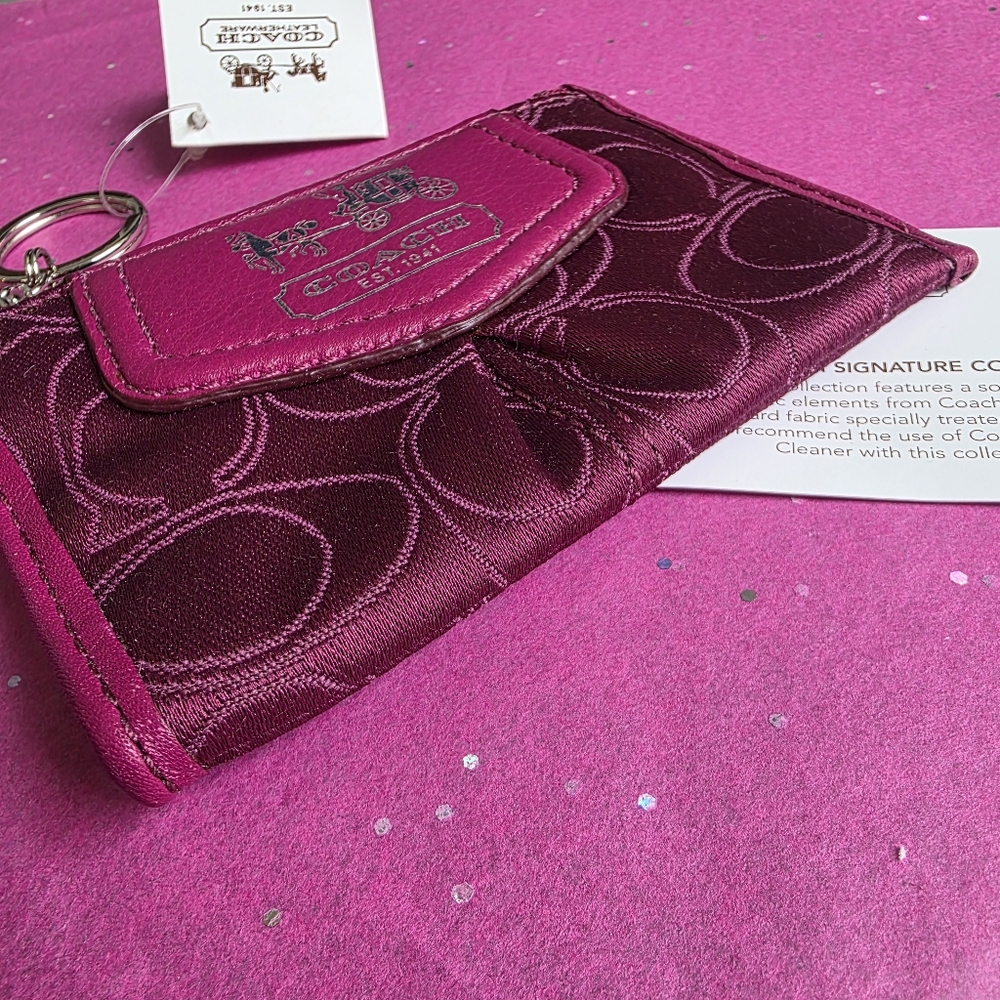 🅢🅞🅛🅓 Coach Card Holder Keycase - Picture 11 of 13